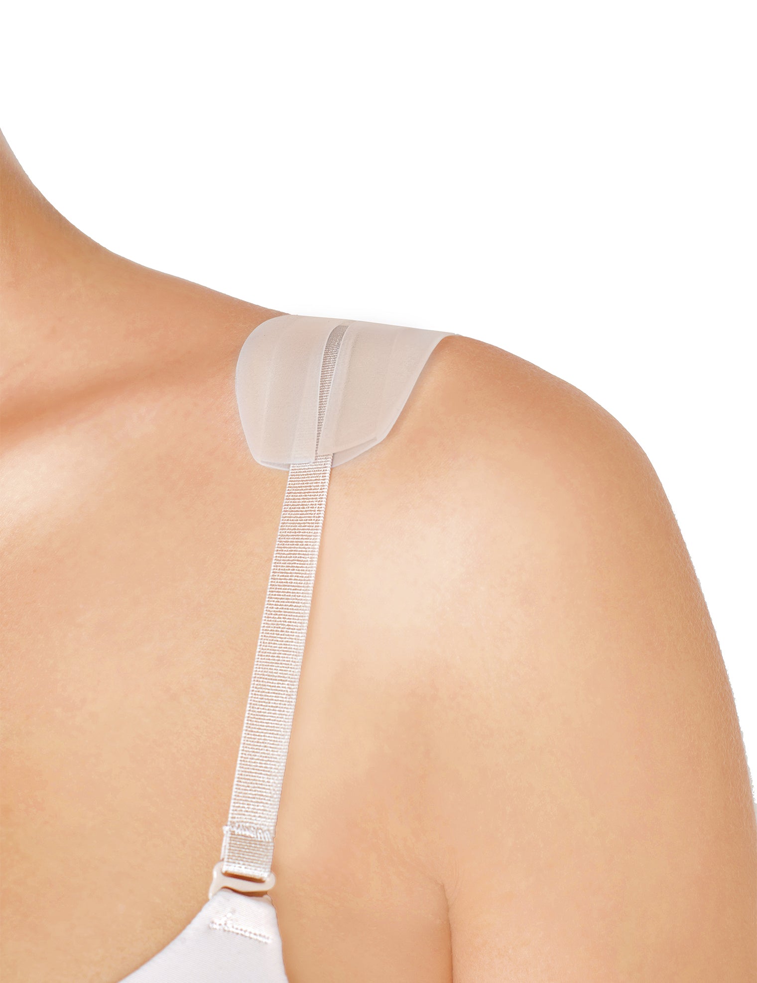 Lauma, Nude Beige Silicone Bra Shoulder Pads, 80D30