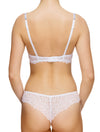 Lauma, White Moulded Push Up Bra, On Model Back, 82G35