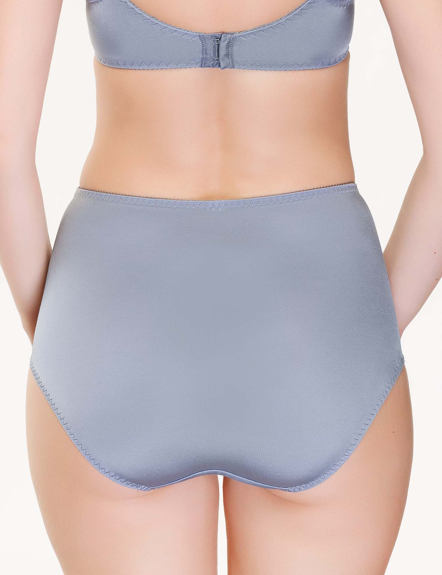 Lauma, Grey High Waist Pnties, On Model Back, 84J51