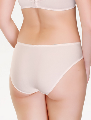 Lauma, Light Pink Mid Waist Panties, On Model Back, 87J50