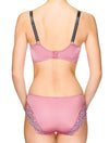 Lauma, Pink Underwired Bra, On Model Back. 88H20