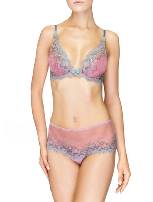Lauma, Lilac Lace Shorts, On Model Front, 91H70