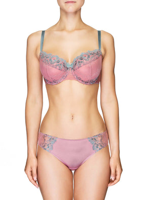 Lauma, Lilac Underwired Bra, On Model Front, 91H20