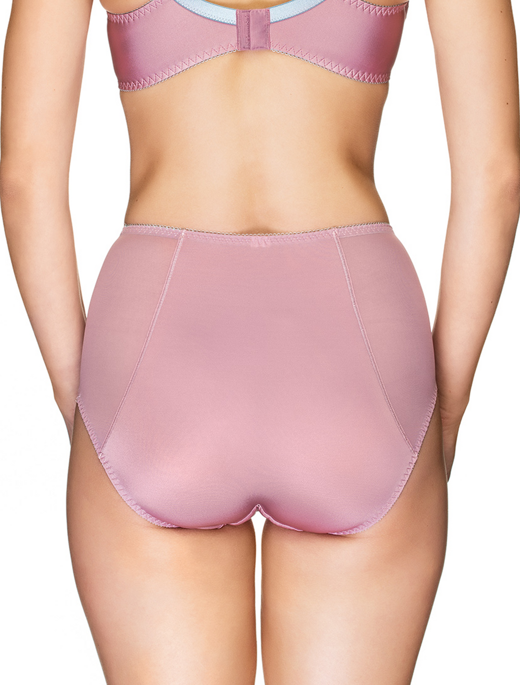 Lauma, Lilac High Waist Panties, On Model Back, 91H53