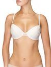 Lauma, Ivory Moulded Underwired Bra, On Model Front, 92H31 