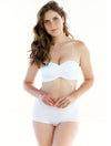 Lauma, White High Waist Panties, On Model Front, 94J51 