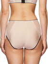 Lauma, Beige High Waist Panties, On Model Back, 93K51