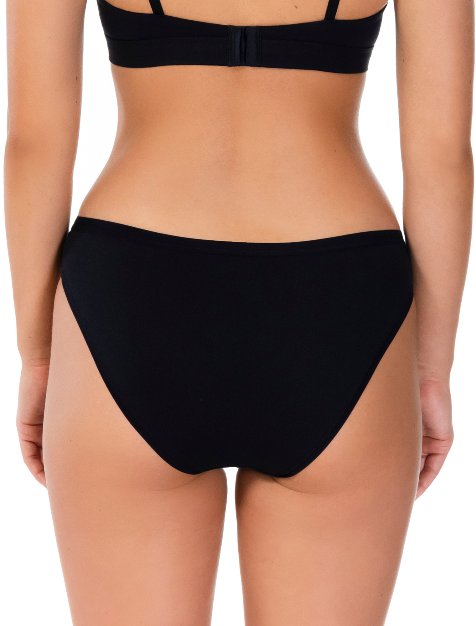 Simple Cotton Mid Waist Panty