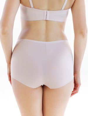 Lauma, Nude Cotton High Waist Panties, On Model Back, 93J51