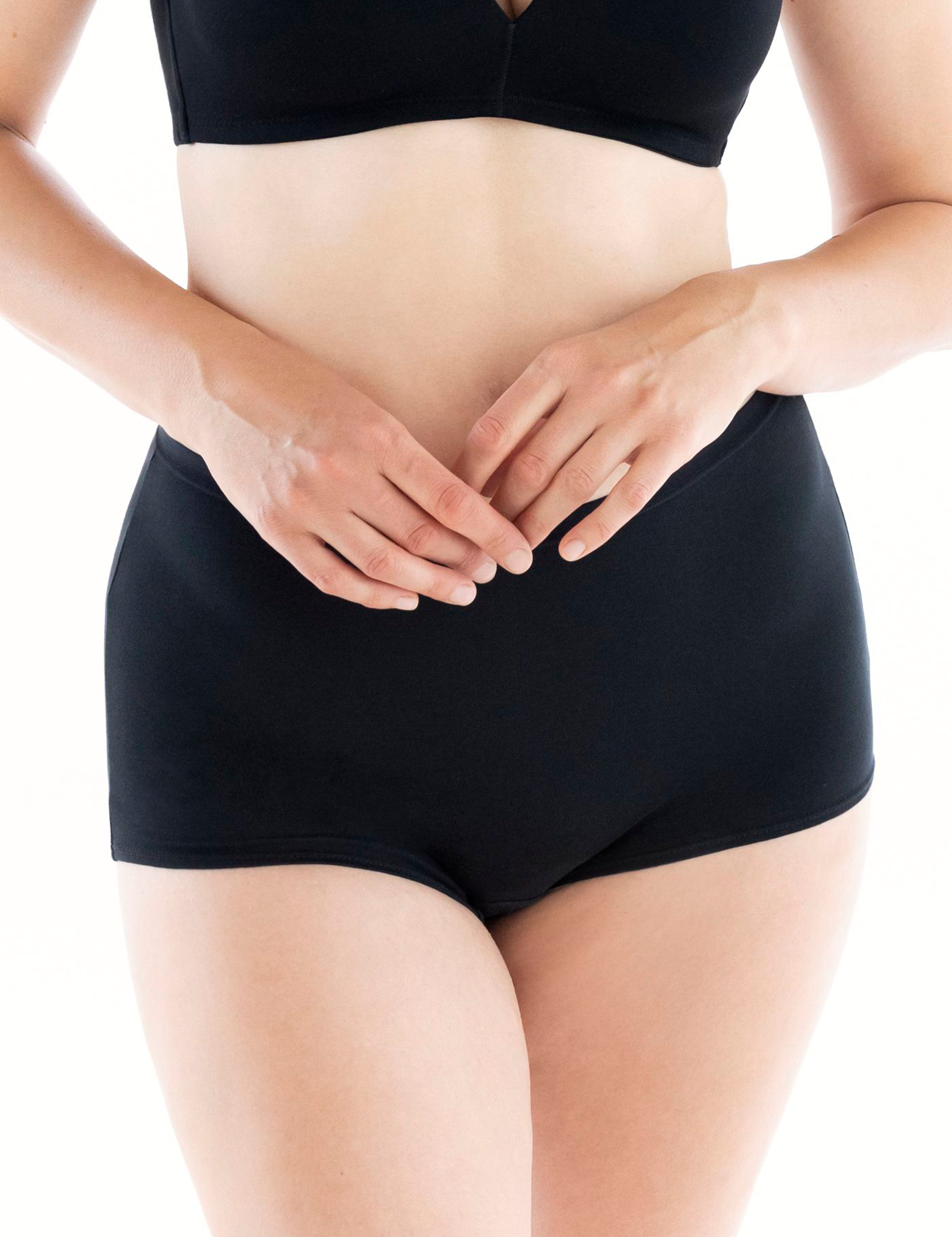 Simple Cotton High Waist Panty