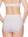 Lauma, White Cotton High Waist Panties, On Model Back, 95J50