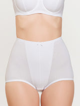 Simple Cotton High Waist Maxi Briefs
