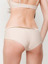 Lauma, Nude Mid Waist Shorts Panties, On Model Back, 99C71