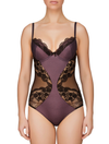 Lauma, Violet Bodysuit, On Model Front, 41G81